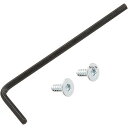 【メーカー在庫あり】 ポッシュ POSH 補修用レンズビス&六角レンチセット 汎用 メッキ 2本セット 096051-BS HD店
