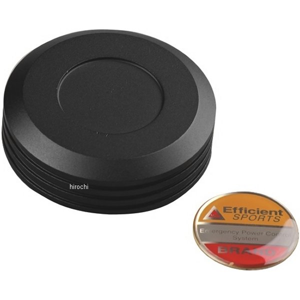 【メーカー在庫あり】 ポッシュ POSH マスターシリンダーキャップ 汎用 マットブラック 500051-26 HD店