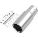 トネ TONE ディープソケット(6角) 対辺 25mm 長さ 83mm 差込角 12.7mm (1/2インチ) 4S-25L HD店(2)