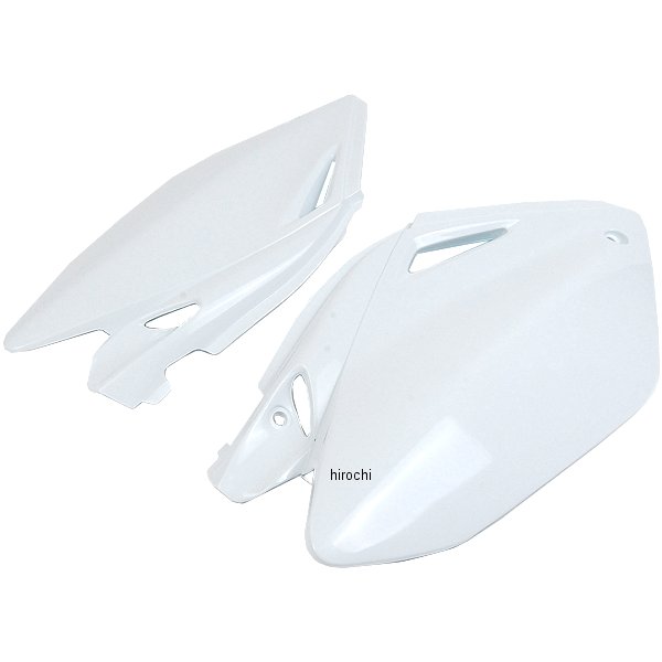 【USA在庫あり】 ユーフォープラスト UFO PLAST サイドパネル 04年-05年 CRF250R 白 0520-0133 HD店
