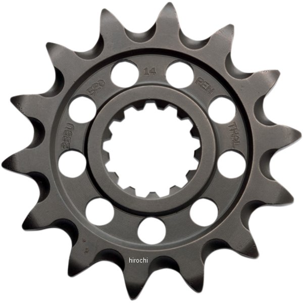 【USA在庫あり】 レンサル RENTHAL フロント スプロケット 14T/520 84年-06年 KDX200 スチール ren252--520-14GP HD店