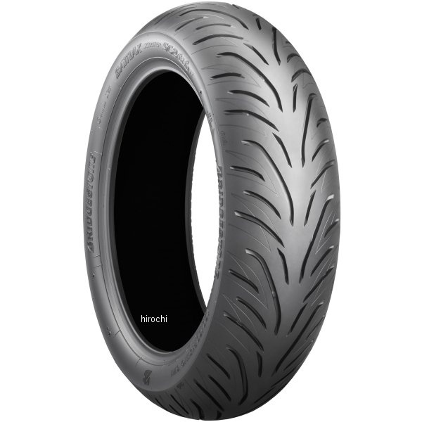 ブリヂストン BRIDGESTONE BATTLAX SCOOTER SC2 Rain用途:リア用リム径:15インチチューブレスタイプ標準リム幅(インチ):MT4.50許容リム幅(インチ):4.50-5.00タイヤ幅:162mmタイヤ外径:573mm偏平率:60%構造:ラジアル荷重指数:67(307kg)速度記号:H(210km/h)1本売り【BATTLAX SCOOTER SC2 Rain特徴】ウェット路面における駆動性・ハンドリングに優れ、日々のライディングを足元から支えます。(A)パタンフロント、リアにスポーツツーリングカテゴリーのフラッグシップモデルである「BATTLAX SPORT TOURING T31」系パタンを採用。トレッド部全体の溝の面積を増やすことで、良好な排水性を実現し、高いウェット性能を追及しています。(B)コンパウンドシリカ比率を高めた配合を採用することで、ウェットトラクション、ウェットハンドリングの向上を目指しました。また、160/60R15サイズでは3LCトレッドを採用することで、コーナリング時のドライグリップを確保しています。04年-07年 ヤマハ TMAX50008年-12年 ヤマハ TMAX50012年-13年 ヤマハ TMAX53013年-14年 ヤマハ TMAX53015年-16年 ヤマハ TMAX53013年-15年 BMW C600 SPORT13年-15年 BMW C650GTMCR05681楽天 HD店　