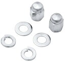 ハーレー純正 フォークアクスルリテーナーナットキット 86年-07年 FX/FL/FLH クローム 4個入り 45813-03 HD店