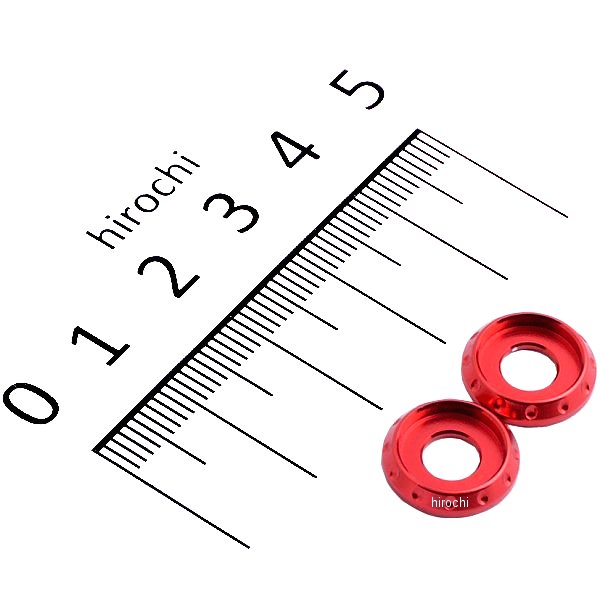 【メーカー在庫あり】 ポッシュ POSH マシンドワッシャー NASAタイプ M5 赤 004185-02 HD店