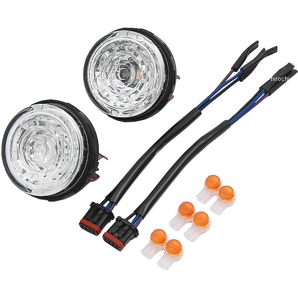 ハーレー純正 LEDブレットウインカー・インサート アンバー(左右ペア) 67800639 HD店