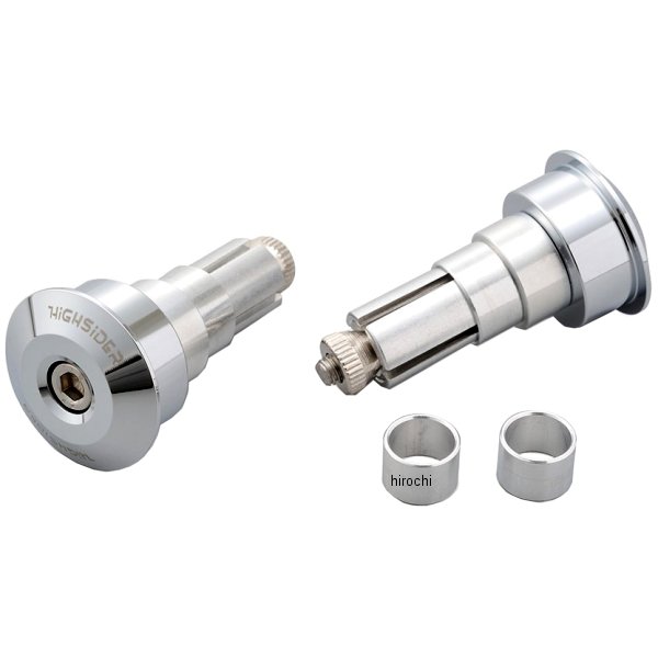 デイトナ HIGHSIDER バーエンドミラーアダプター 汎用 クローム 96707 HD店