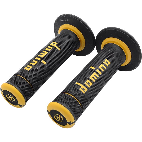 ドミノ domino グリップ オンロード エクストリーム 118mm 黒/イエロー 右左セット...