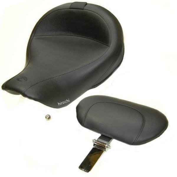 【USA在庫あり】 マスタング Mustang シート ソロ 06年以降 ビンテージ/バックレスト付き 0803-0312 HD店