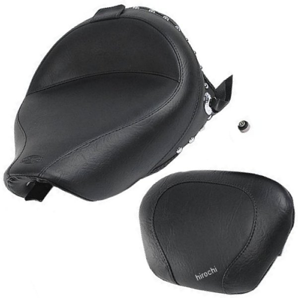 【USA在庫あり】 マスタング Mustang シート ソロ ワイド XL 4.5 スタッド/バックレスト付き 0804-0310 HD店