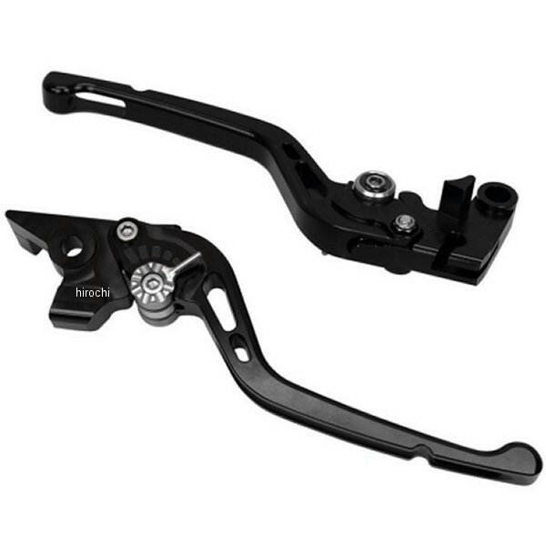 【メーカー在庫あり】 ユーカナヤ U-KANAYA ビレットレバーセット GPタイプ ロング 18年 Ninja400 黒 KA045-011-0501 HD店