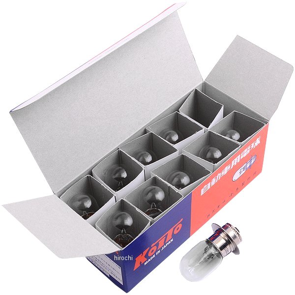 小糸製作所 白熱バルブ T19 12V25W ツバ付シングル 10個入り 5250 HD店