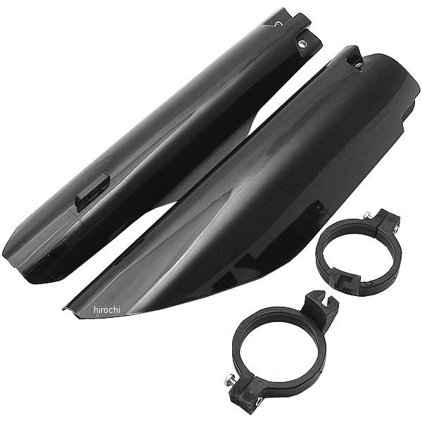 【USA在庫あり】 ユーフォープラスト UFO PLAST フォークチューブプロテクター 04年-06年 RM125/RM250/RM-Z450 黒 0412-0052 HD店