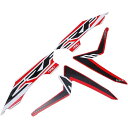 【USA在庫あり】 ファクトリーFX FACTORY EFFEX デカール シュラウド 14年以降 CRF250 4302-3990 HD店