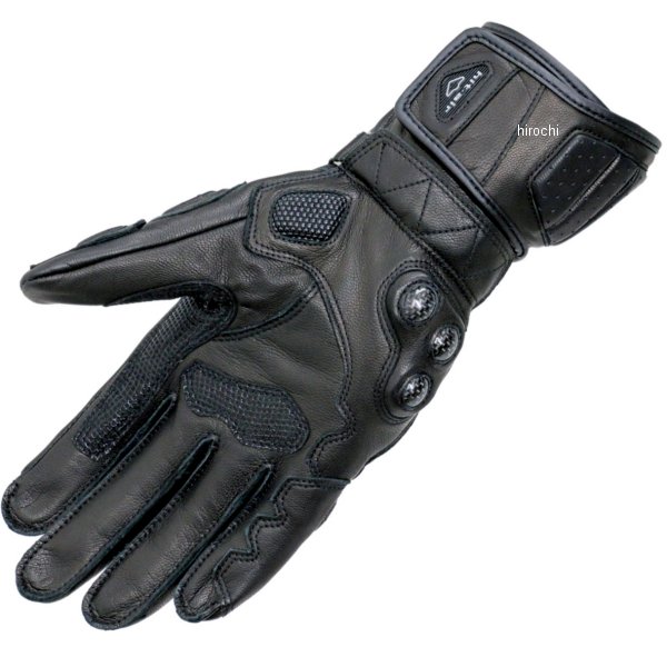 ヒットエアー hit-air レーシングレザーグローブ 黒 Lサイズ R3 HD店