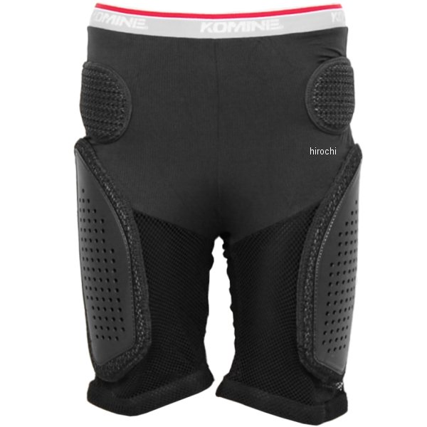 【メーカー在庫あり】 SK-611 コミネ KOMINE プロテクトメッシュアンダーパンツショート 黒 Lサイズ 45..