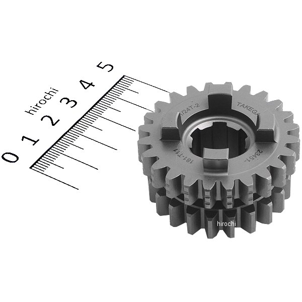 【メーカー在庫あり】 SP武川 メインシャフト 3RD/4THギヤ 21T/24T 00-00-1785 HD店