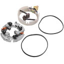 【USA在庫あり】 Rick's Motorsport Electrics スターター セルモーター ブラシ 94年-95年 ホンダ CB1000F 補修キット 2110-0108 HD店