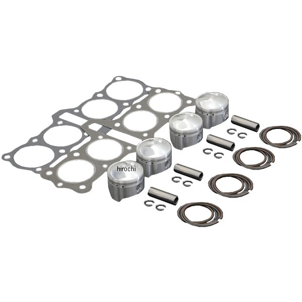 【USA在庫あり】 ワイセコ Wiseco ピストンキット 1045cc 77年-80年 Z1R、Z2R、KZ900 +5.0mm K1045 HD店