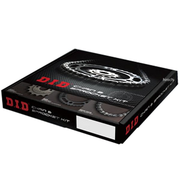 DID 大同工業 チェーン、フロント/リアスプロケット 3点交換キット 01年-08年 ZRX1200R スチール DK-12 HD店