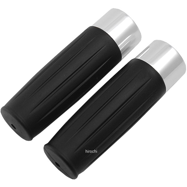 【メーカー在庫あり】 ポッシュ POSH バレルリムグリップ φ22.2mm用 左右セット 黒/シルバー 811560 HD店