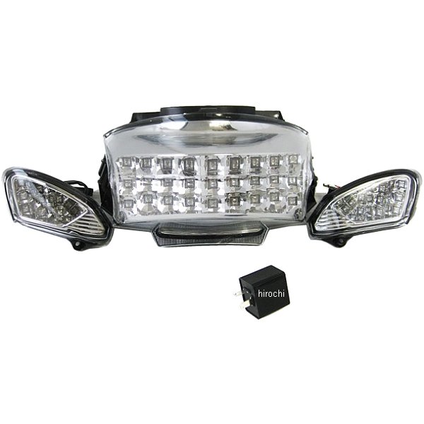 【メーカー在庫あり】 マッドマックス MAD MAX LEDテールランプ/リアウィンカーセット PCX125、PCX150 クリア MM19-0220C-2 HD店