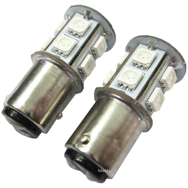 【メーカー在庫あり】 マッドマックス MAD MAX LEDバルブ S25(BAY15d) 12V 13粒 ダブル球 赤 2個入り MM29-S2512WR2 HD店