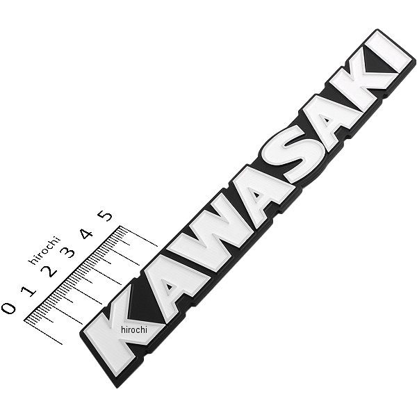 【メーカー在庫あり】 ピーエムシー PMC タンクエンブレム KAWASAKI ロング 両面テープ Z1 Z2タイプ 73-501 HD店