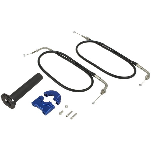 ポッシュ POSH コンパクトハイスロットルキット KLX250、Dトラッカー、250SB 青 020678-B1 HD店