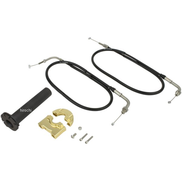 ポッシュ POSH コンパクトハイスロットルキット XJR1300、XJR1200、XJR400 シャンパンゴールド 060678-C1 HD店