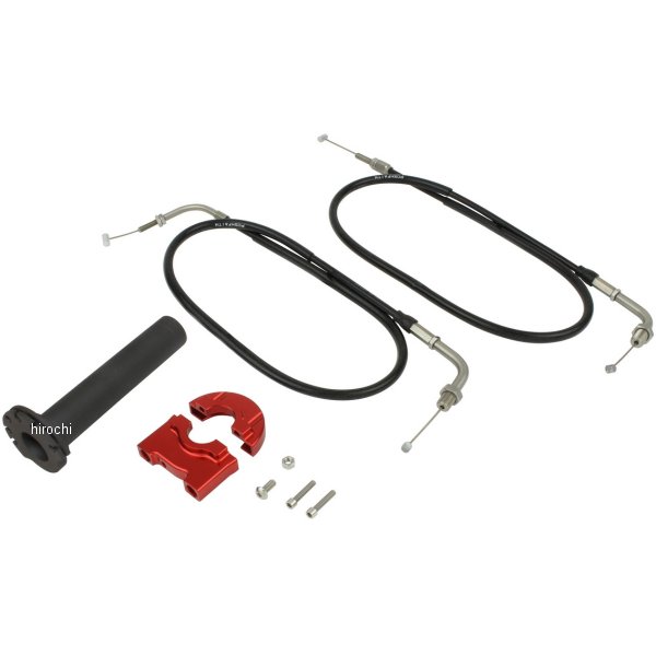ポッシュ POSH コンパクトハイスロットルキット ZRX1200DAEG 赤 072678-R1 HD店