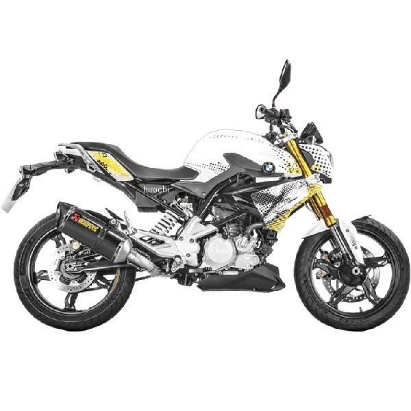 【メーカー在庫あり】 アクラポビッチ AKRAPOVIC フルエキゾースト レーシングライン 17年-22年 BMW G310R カーボン S-B3R1-RC/1 HD店