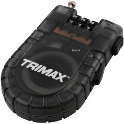 【USA在庫あり】 トライマックス TRIMAX ケーブルロック 巻取り式 3mm x 90cm 4010-0050 HD