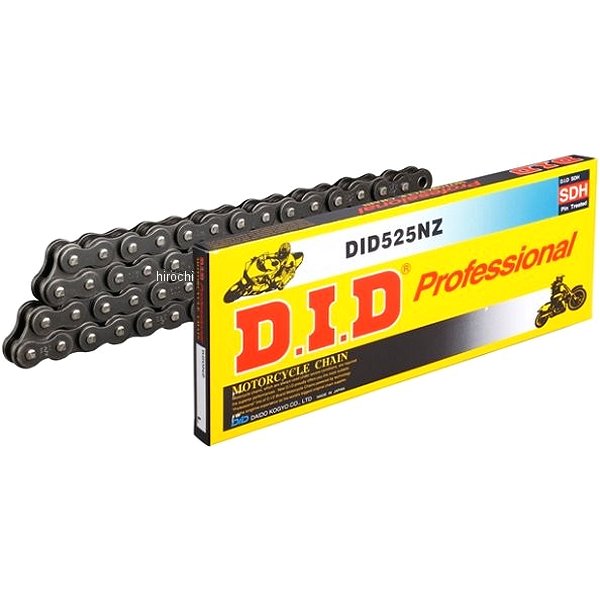 4525516170215 DID 大同工業 チェーン 525NZ ノンシール シリーズ スチール 112L クリップ DID 525NZ-112L FJ(クリップ) HD店