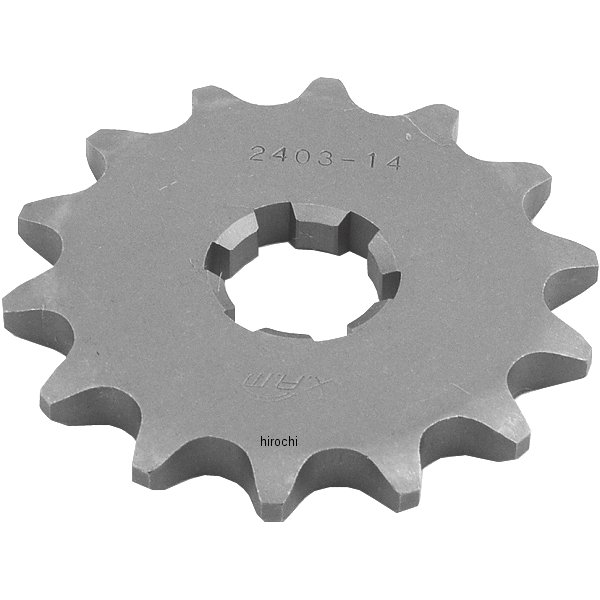 ザム XAM フロント スプロケット 420/14T 75年以降 ヤマハ、スズキ、カワサキ スチール C2403-14 HD店