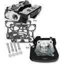 【USA在庫あり】 S&Sサイクル S&S Cycle スーパーストック シリンダーヘッド 91cc 06年-17年 Twin Cam 黒 0903-1292 ...