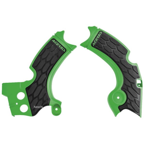 【USA在庫あり】 アチェルビス ACERBIS フレームガード X-Grip 15年-20年 KX250F 緑/黒 acb2657591089 HD店