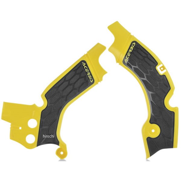 【USA在庫あり】 アチェルビス ACERBIS フレームガード X-Grip 15年-18年 RMZ250 黄/黒 acb2688751017 HD店