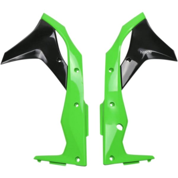 【USA在庫あり】 ユーフォープラスト UFO PLAST ラジエーターカバー 17年 KX250 OEM 0520-1873 HD店