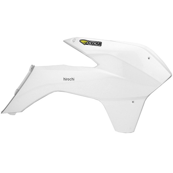 【USA在庫あり】 サイクラ CYCRA ラジエーターシュラウド 13年-15年 KTM 125SX 白 cyc1CYC-1899-42 HD店