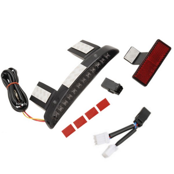 【USA在庫あり】 DRAG LEDテールライト 14年以降 スモークレンズ 2010-1161 HD店