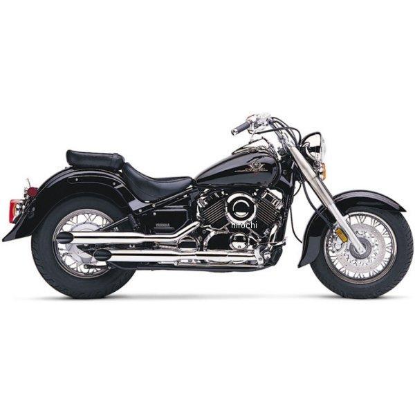 【USA在庫あり】 コブラ COBRA スリップオンマフラー スラッシュカット 06年-11年 ドラッグスター XVS650 1811-0268 HD店