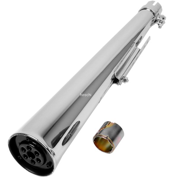 【USA在庫あり】 エムゴ EMGO スリップオンマフラー ワイドマウスアウトレット メガホン 汎用 1811-104..