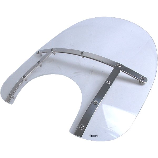 【USA在庫あり】 メンフィスシェード Memphis Shades ウインドシールド ファット 17インチ高/ライト幅9インチ FLHR クリア MEM3620 HD店