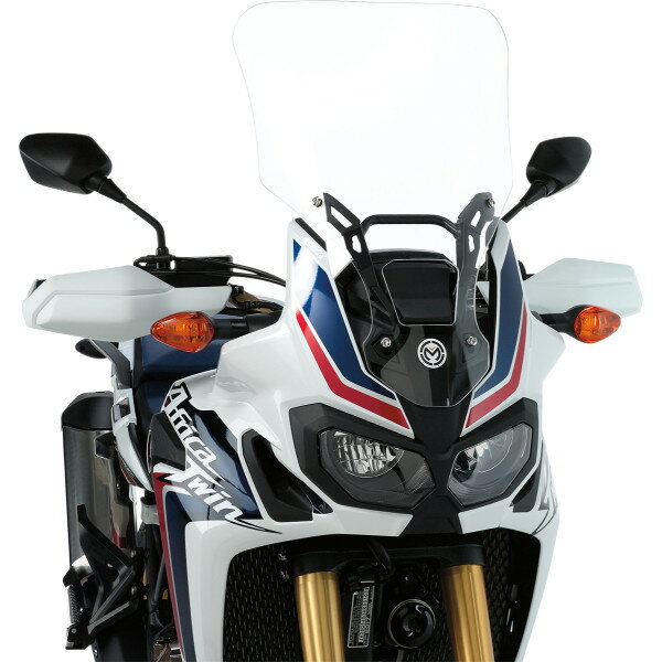 【USA在庫あり】 ムースレーシング MOOSE RACING ウインドシールド アドベンチャー 17年 CRF1000L アフリカツイン クリア +4インチ高 2312-0400 HD店