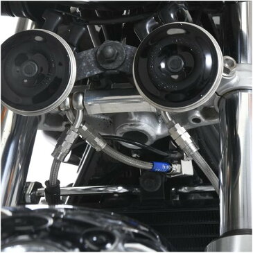 スウェッジラインプロ フロント ブレーキホースキット トライピース 14年-16年 CB1100EX ステンレス/クリア STP0035FTM HD店