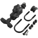 【メーカー在庫あり】 ラムマウント RAM Mounts 亜鉛コートU字マウントセット GoPro用 φ13mm-φ31mmに対応 黒 RAM-B-149Z-A...