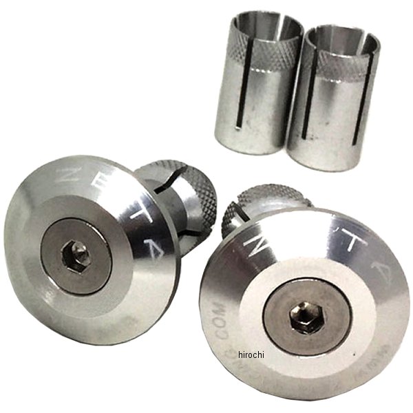 【メーカー在庫あり】 ジータ ZETA バーエンドプラグ 汎用 29mm シルバー ZE48-7001 HD店