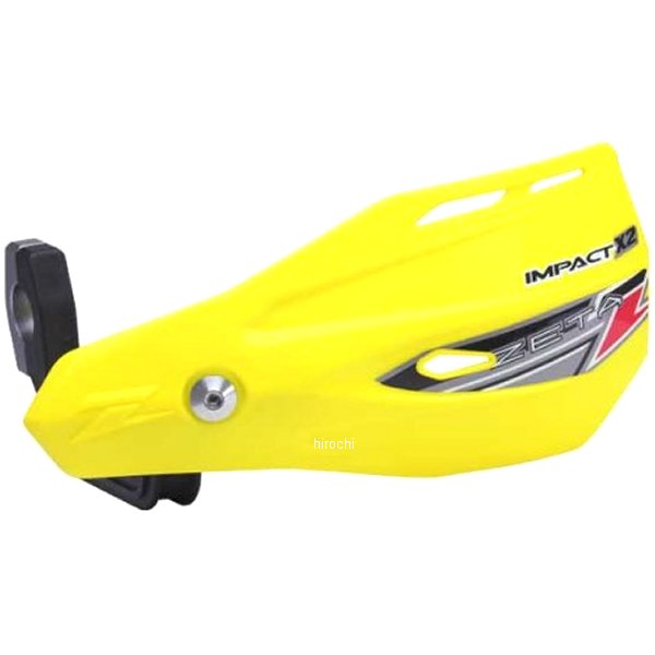 【メーカー在庫あり】 ジータ ZETA ハンドガード インパクトX2 汎用 黄 ZE74-0207 HD店