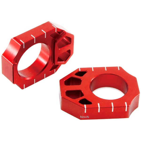 ジータ ZETA リアアクスルブロック05年以降 RM-Z45004年以降 RM-Z25010年-17年 RMX450Z08年-15年 KLX450R06年-15年 KX450F04年-16年 KX250F03年-08年 KX250、KX125カラー:赤オフセット量:フルサイズ用13mm、ミニサイズ用11mmZE93-5113楽天 HD店　