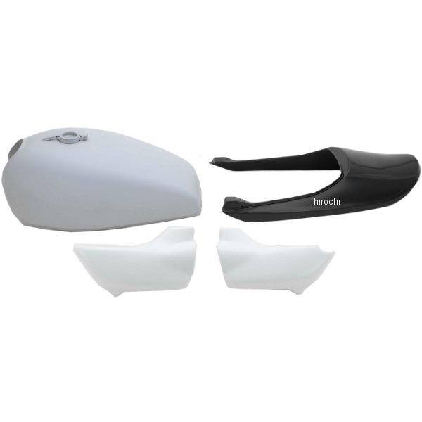 ドレミコレクション スチールタンクセット Z2キャップ仕様 ゼファー400X ペイントベース 17023 HD店